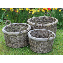 RAPL-026 Newest Poly PE Rattan Outdoor Garden Decor Planter - Pottery